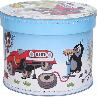 Kazeto Krabice kulatá Krtek 20 cm