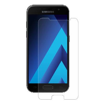 Калено стъклено защитно покритие за дисплея на Samsung Galaxy A3 (2017) - Eiger Tempered Glass Protector 2.5D (прозрачен)