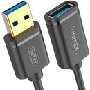 Unitek Y-C456GBK predlžovací USB 3.0 AM-AF, 0,5m, černý