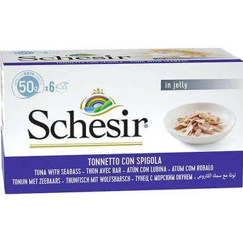 Schesir Cat Tuniak s morským vlkom 6 x 50 g