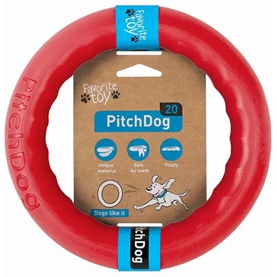 COLLAR Играчка за куче Pitch Dog 20 см, червена