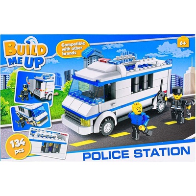 BuildMeUp stavebnice Police station 134 ks
