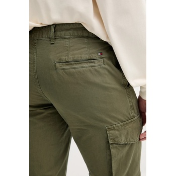 Tommy Hilfiger Памучен панталон Tommy Hilfiger мъжки в зелено със стандартна кройка MW0MW39695 (MW0MW39695)