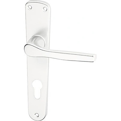 AC-T Servis MONET přírodní hliník - hranaté štítové kování 90 mm – PZ –