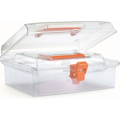 Prosperplast box organizér 245x214x100mm NUF SET 2v1 NUFS23L-R395 oranžový plastový
