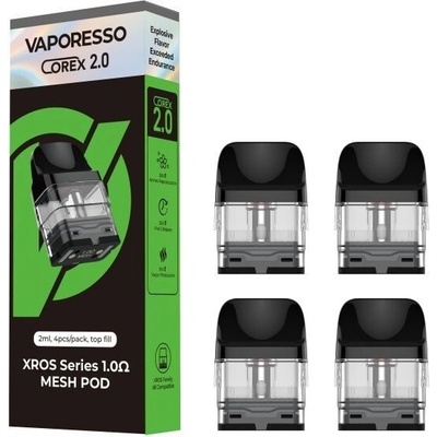 Vaporesso Xros Series Pod cartridge Corex 2.0 1,0 ohm 4 ks