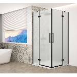 SAPHO Trinity - Душ кабина 80x80 см, матирано стъкло/черно GT2280-80M-B (GT2280-80M-B)