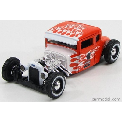 Maisto Ford USA Model A Custom Harley Davidson N 1 1929 oranžovo biela 1:24