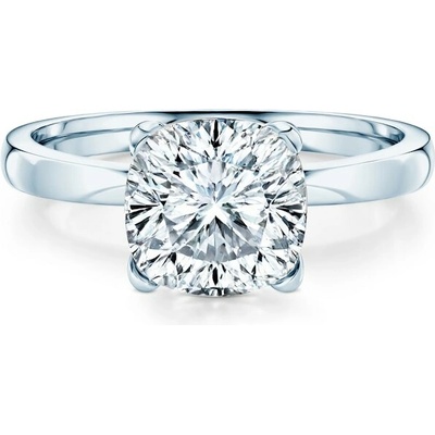 Savicki Zásnubný prsteň biele zlato laboratórny diamant SAV BST CU LAB B