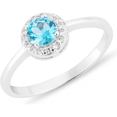 Olivie Dětský prstýnek Modrý zirkon 4725