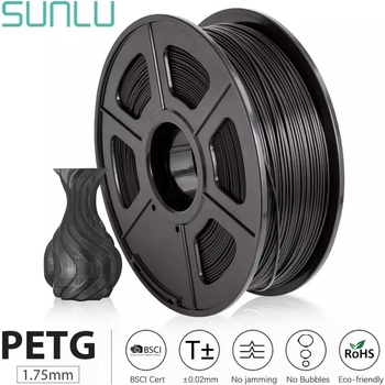 SUNLU PETG BLACK 1.75mm SUNLU