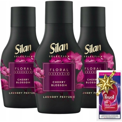Silan Selection parfém do prádla Cherry Blossom 3 x 540 ml