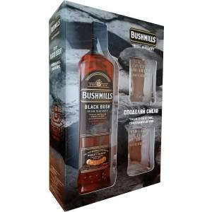 Bushmills Бушмилс Блек Буш с 2 ниски чаши 0.7л