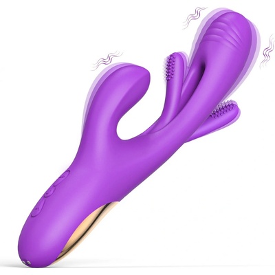 SuperLove Rabbit Flapping G Spot 3in1 Purple