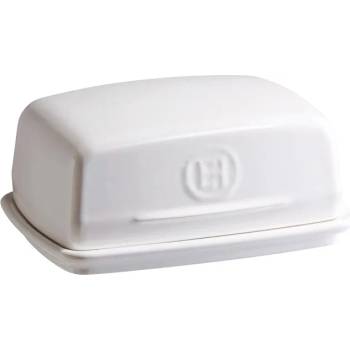 Emile henry (Франция) Керамичен съд за масло emile henry butter dish - цвят бял (eh 0225-11)