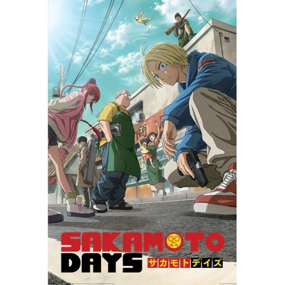 Plagát, Obraz - Sakamoto Days - Key Art, 61 × 91.5 cm