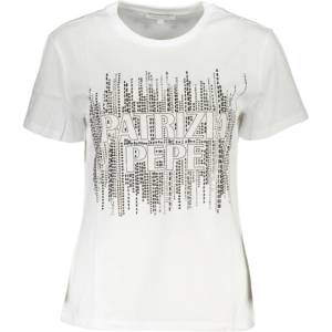 Patrizia pepe Дамска тениска с къс ръкав patrizia pepe, Цвят Бяло (2m4341j043_biw103bian)