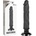BASECOCK REALISTIC BLACK 20CM