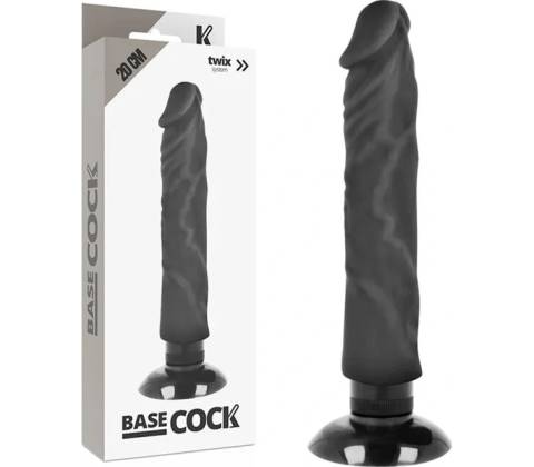 BASECOCK REALISTIC BLACK 20CM