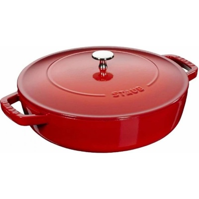 Staub Chistera litinový kastrol s poklicí višeň 26 cm 12612606