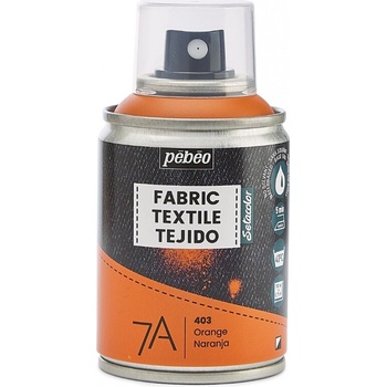 Pébéo 7A farba na textil ve spreji 100 ml 03 orange