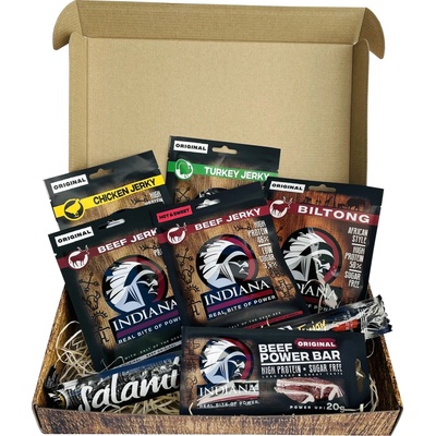Indiana Jerky darčeková kazeta 163 g