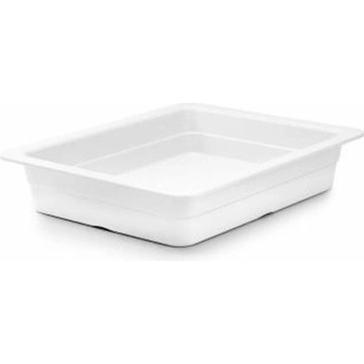 Gastronádoba PORELIN GN 1/2 biela hĺbka 6,5 cm 100030201