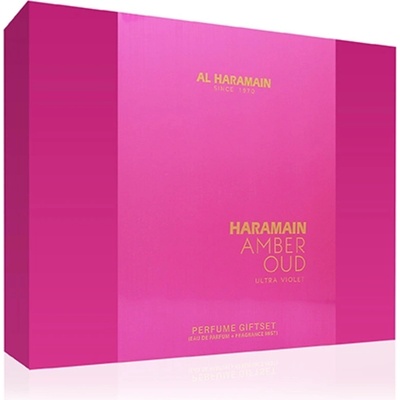 Al Haramain Al Haramain Amber Oud Ultra Violet dámska EDP 75 ml + dámska EDP 30 ml + telová hmla 200 ml