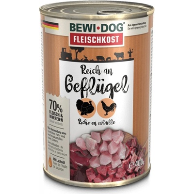 Bewi Dog bohaté na drůbež 6 x 400 g
