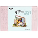 Ostatní stavebnice Robotime miniaturní domeček - Veranda miniatura LED DIY 1:24