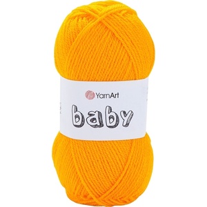 YARNART Baby 586 Mustard Плетива прежда (Baby 586)