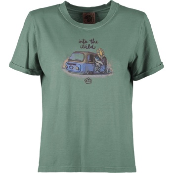 E9 Дамска тениска E9 Women's Wild T-shirt - Agave - размер XS (916-4572-0512)