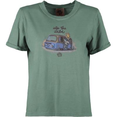 E9 Дамска тениска E9 Women's Wild T-shirt - Agave - размер XS (916-4572-0512)