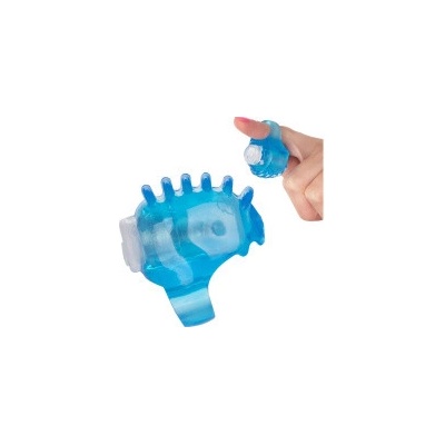 Finger Teaser vibrátor na prst modrý