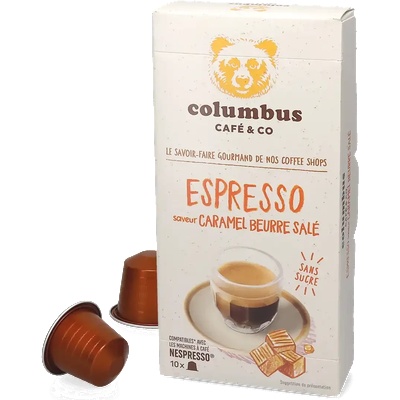 Columbus Café | Еспресо със солен карамел - 10 капсули за Nespresso®