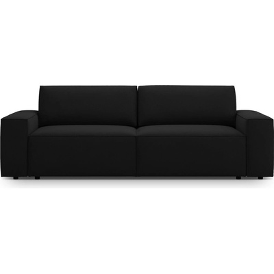 Micadoni Черен разтегателен диван 247 cm Jodie - Micadoni Home (MIC_3SF_78_F1_JODIE6)