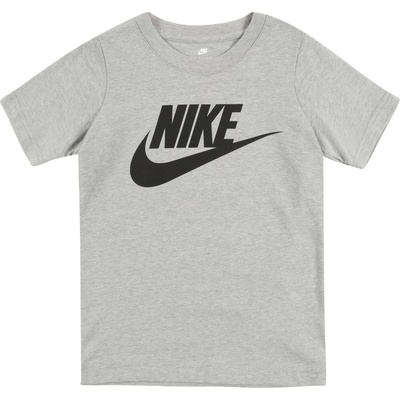 Nike Тениска 'NIKE FUTURA S/S TEE' сиво, размер 98-104
