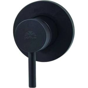 PAFFONI Light - Душ-смесител за вграждане в стената с корпус, матово черно LIG011NO (LIG011NO)