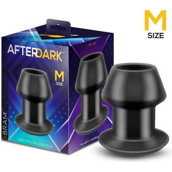 Image 1 of Afterdark Bram Open Hollow Anal Plug Black M