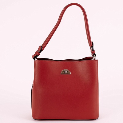 David Jones dámská tříoddílová kabelka na rameno i crossbody CM5855 červená