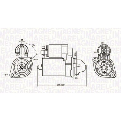 Startér MAGNETI MARELLI MQS1412