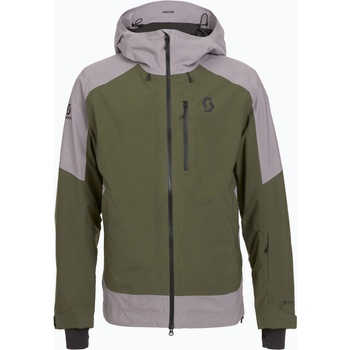 SCOTT Мъжко скиорско яке SCOTT Ultimate GTX douglas green/evening grey