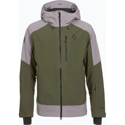 SCOTT Мъжко скиорско яке SCOTT Ultimate GTX douglas green/evening grey