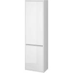 Cersanit Crea - Шкаф висок, 140x40x25 см, 2 врати, Л/Д панти, бял S924-022 (S924-022)