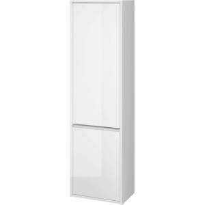 Cersanit Crea - Шкаф висок, 140x40x25 см, 2 врати, Л/Д панти, бял S924-022 (S924-022)