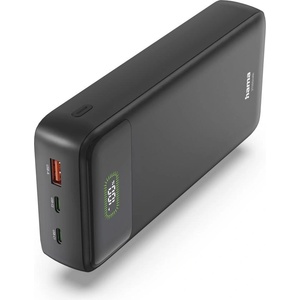 Hama Външна батерия "PD27-W65", 27000 mAh, Изходи: 2xUSB-C, USB-A, Бързо зареждане (201781) - tehnik