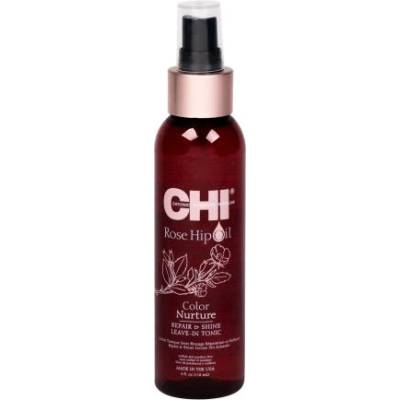 Farouk Systems CHI Rose Hip Oil Color Nurture възстановяващ спрей за блясък на боядисани коси 118 ml за жени