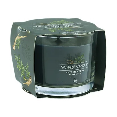 Yankee Candle Bayside Cedar вотивна свещ грlass 37 гр