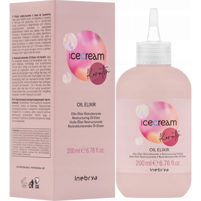 Inebrya Ice Cream Keratin Oil Elixir olejové sérum 200 ml