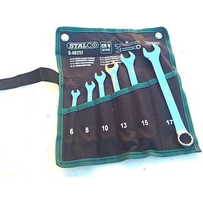 Stalco klíče očkoploché 6ks 6 až 17mm S-48251